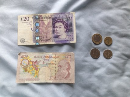 British pounds: Available in Technicolor