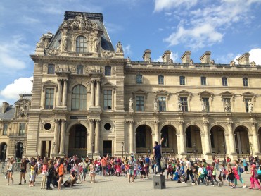 The architecture of the building is too beautiful for words.