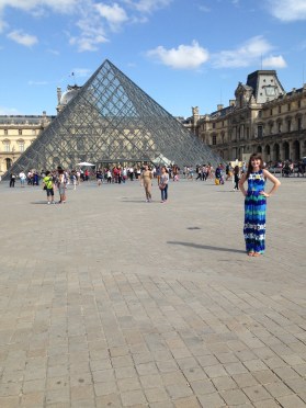 I look so tiny compared to everything!