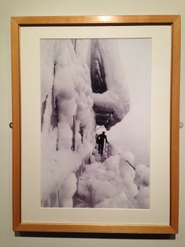 The HMS Lotus covered in ice, Summer 1942.