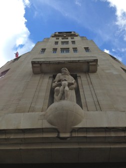 The front side of the original BBC agency.